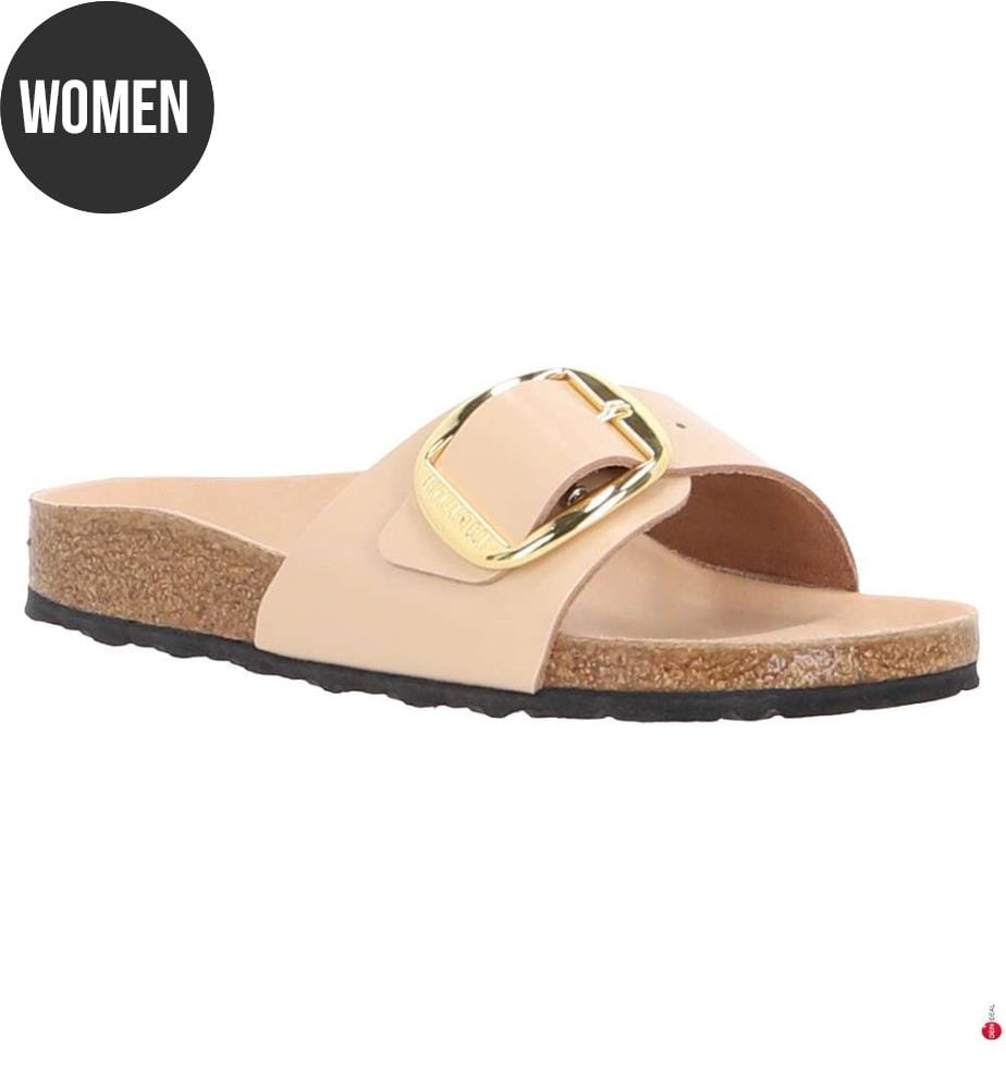 Pantoletten „Madrid Big Buckle“ - Rosa