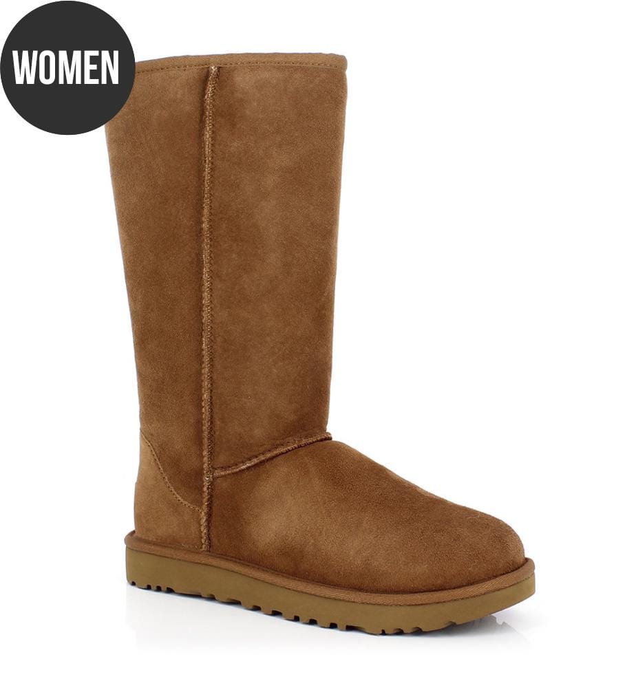 Lederstiefel Classic Tall II - Camel