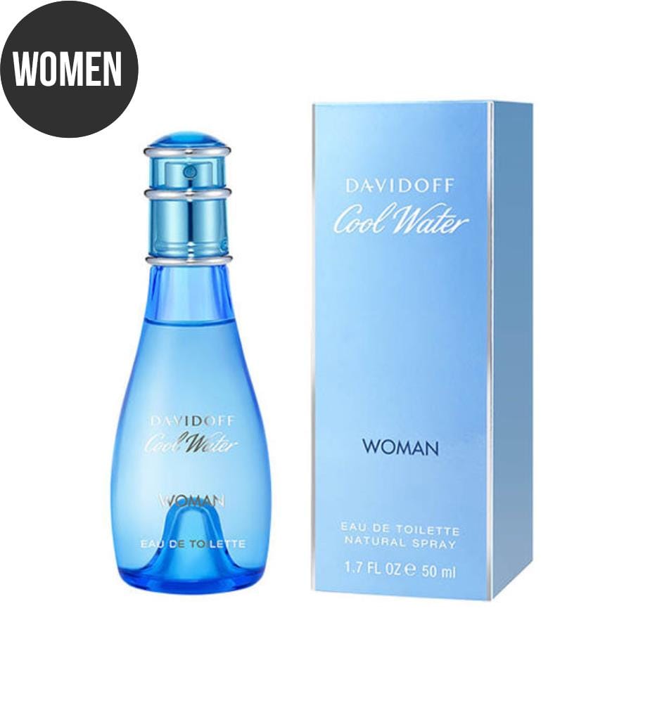 Eau de Toilette Davidoff Cool Water Woman - 50 ml
