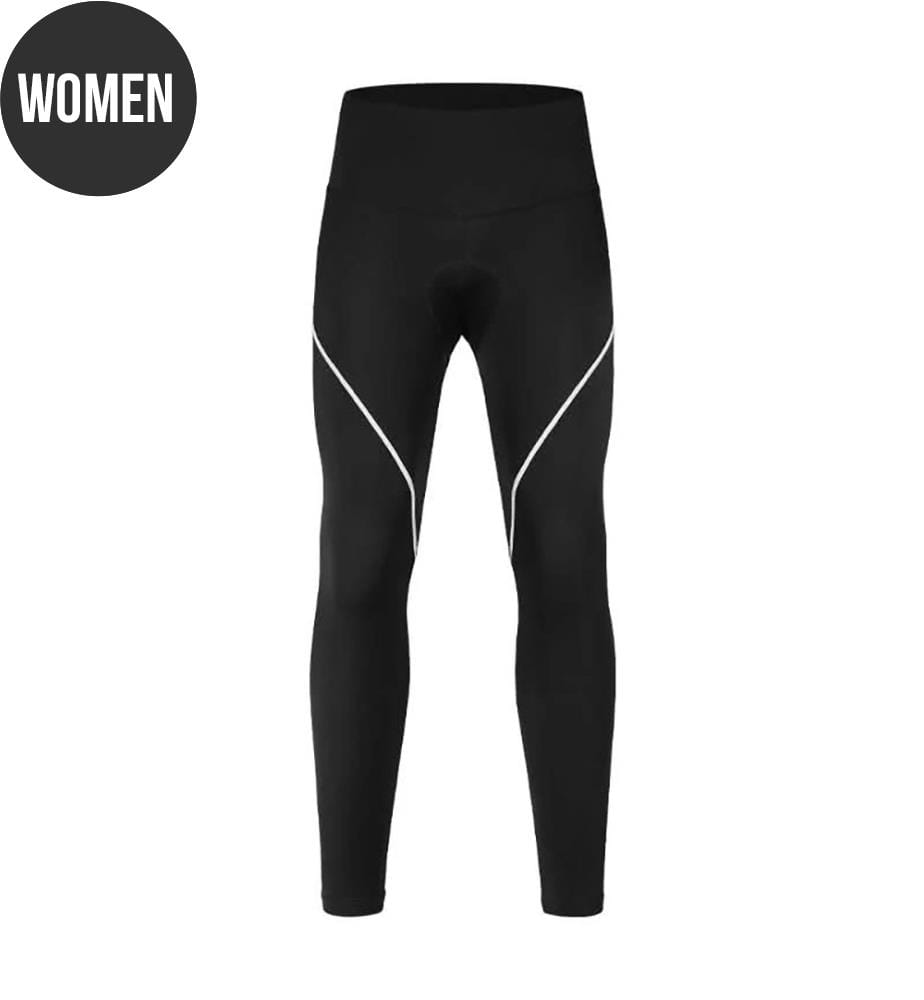 Radsport-Tights 6-16°C - Schwarz