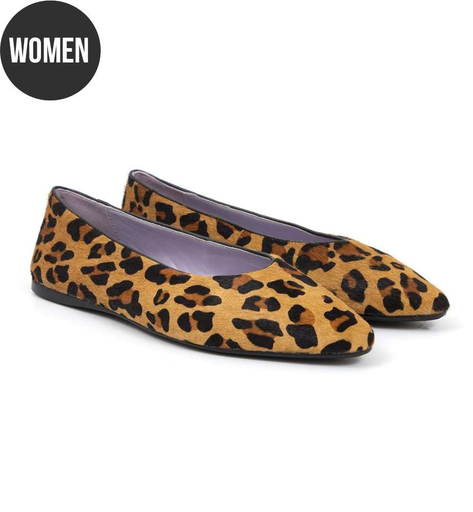 Ballerina-Schuhe - Braun
