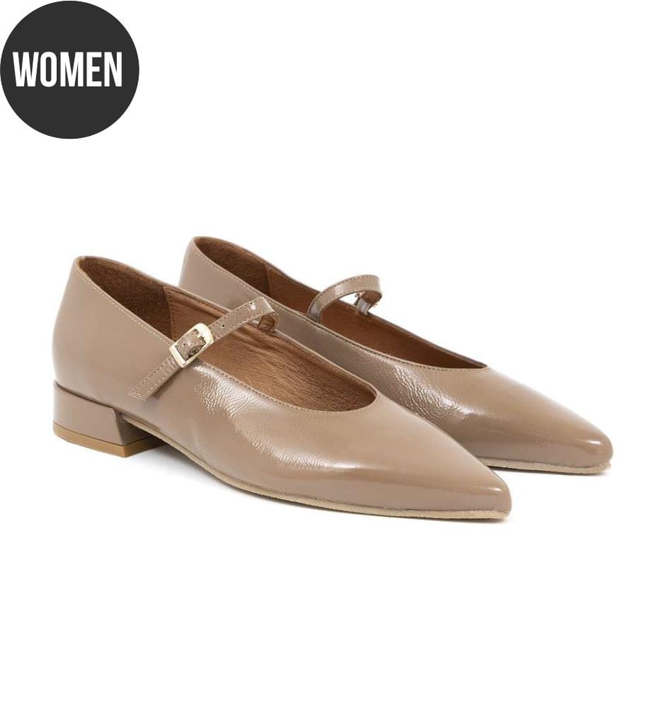 Halbschuhe - Beige