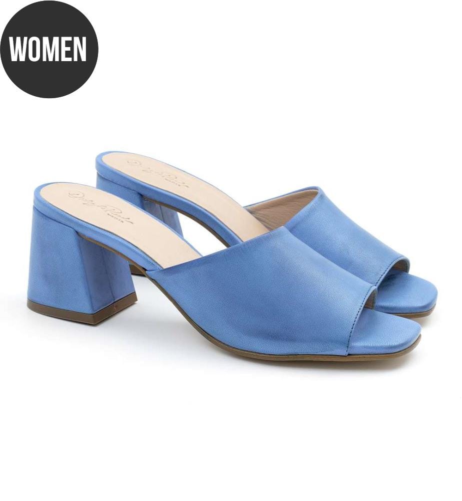 Calais Sandalen mit Absatz - Blau