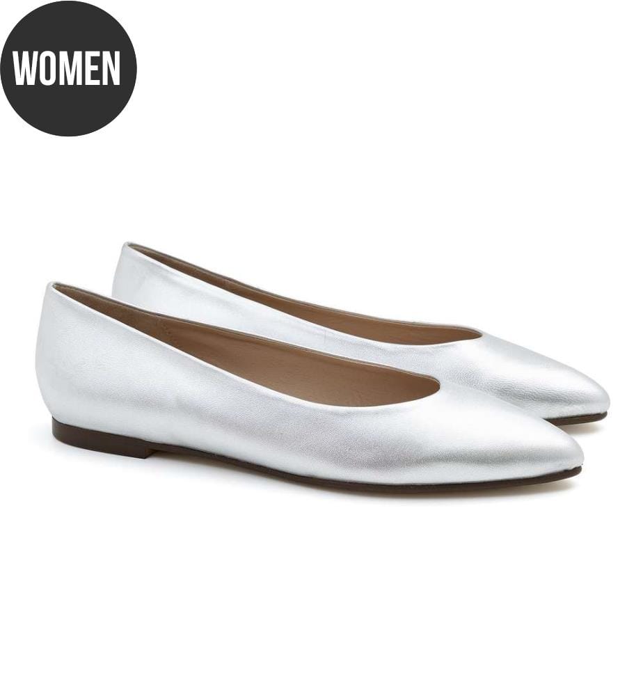 Dressing-Schuhe aus Leder - Grau
