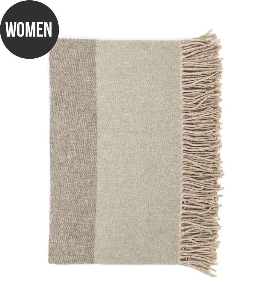 Miline Schal - Beige und Taupe