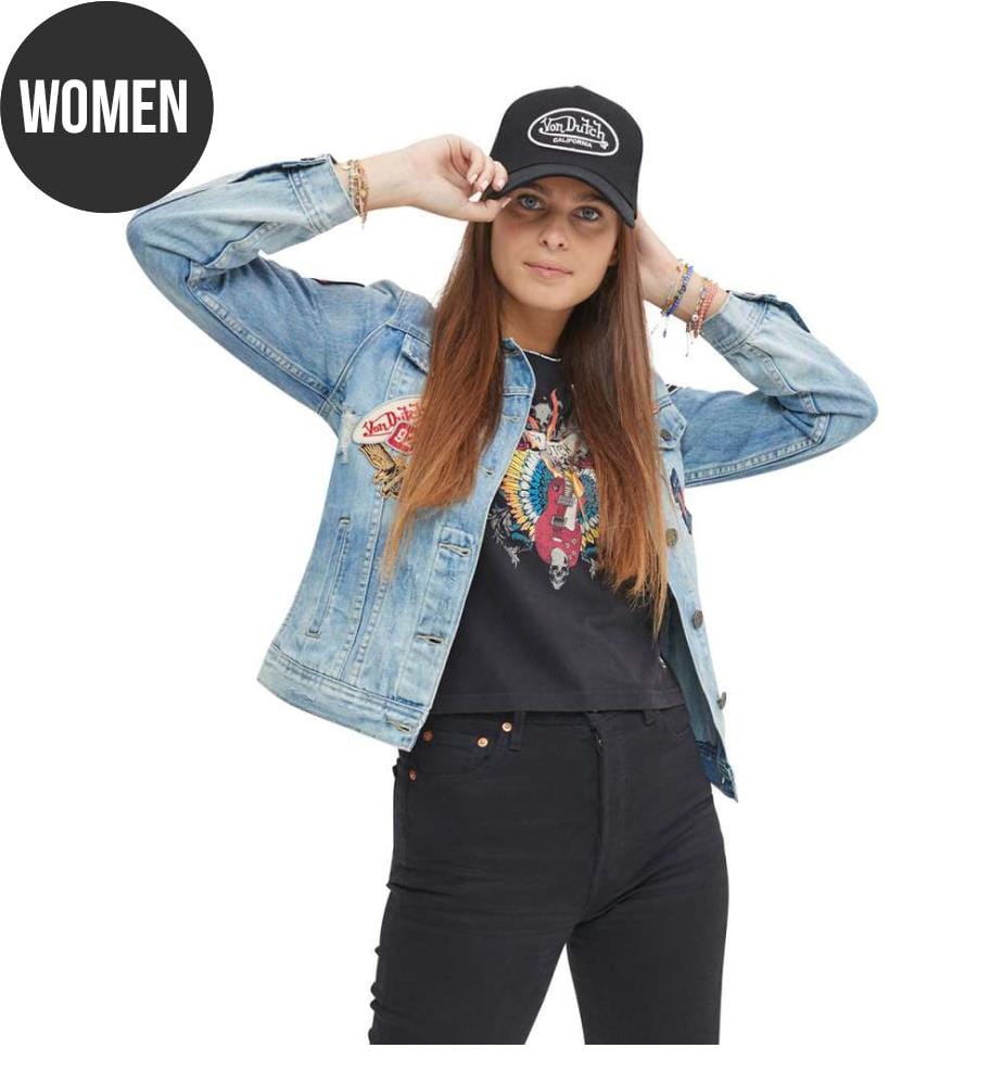 Jeansjacke „Sally Used“ – Blau