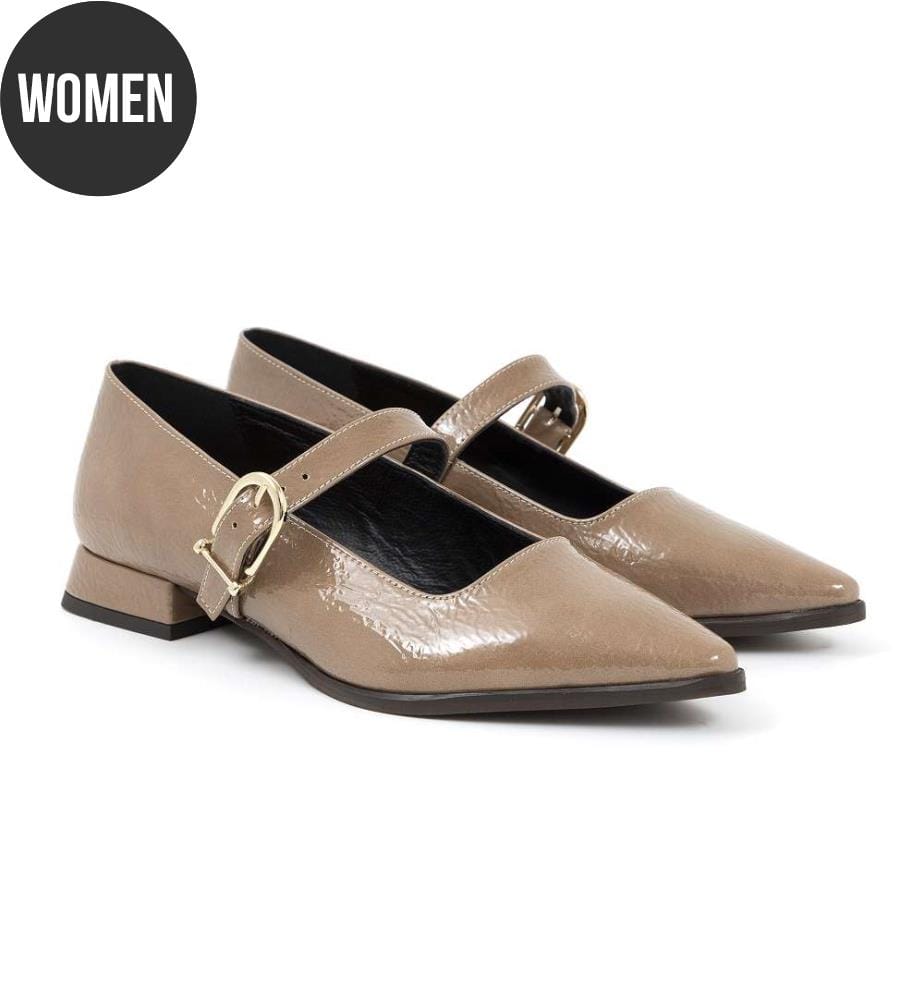 Halbschuhe - Beige