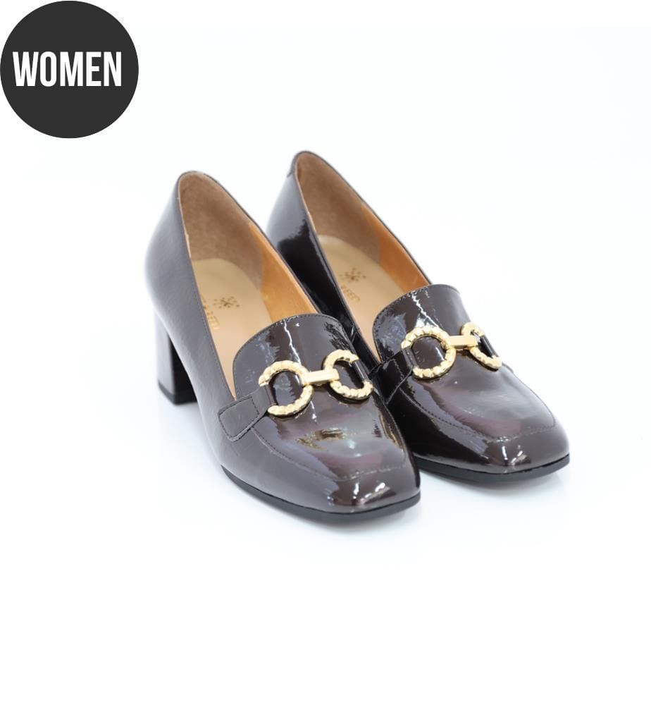 Dressing-Schuhe aus Leder - Braun