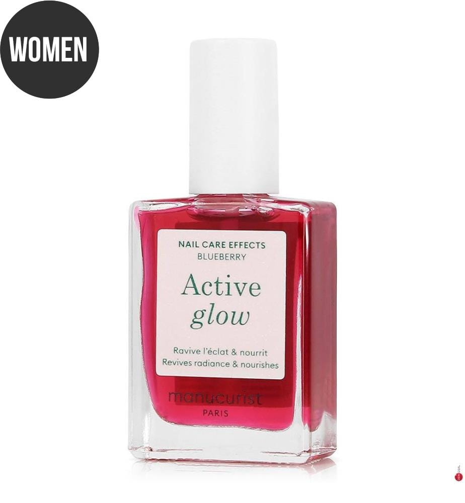 Active Glow Vernice trattante colorata al mirtillo - 15 ml