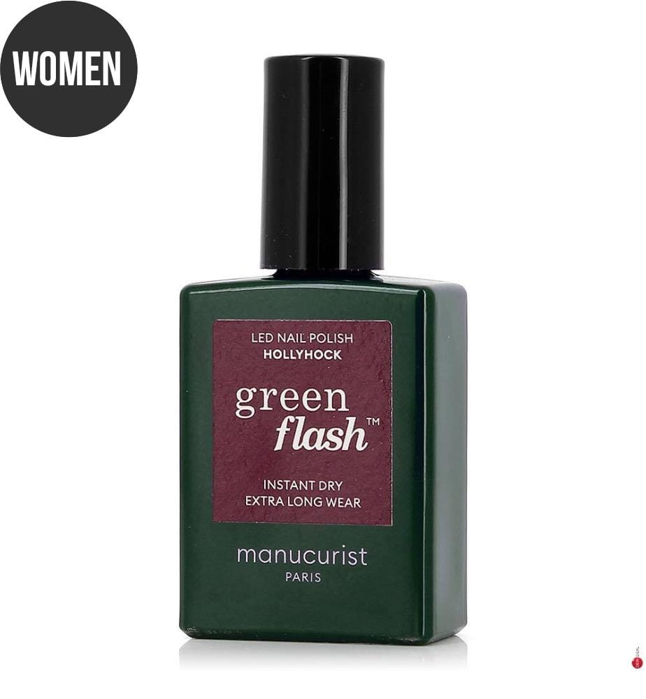 Smalto semipermanente Hollyhock Green Flash - 15 ml