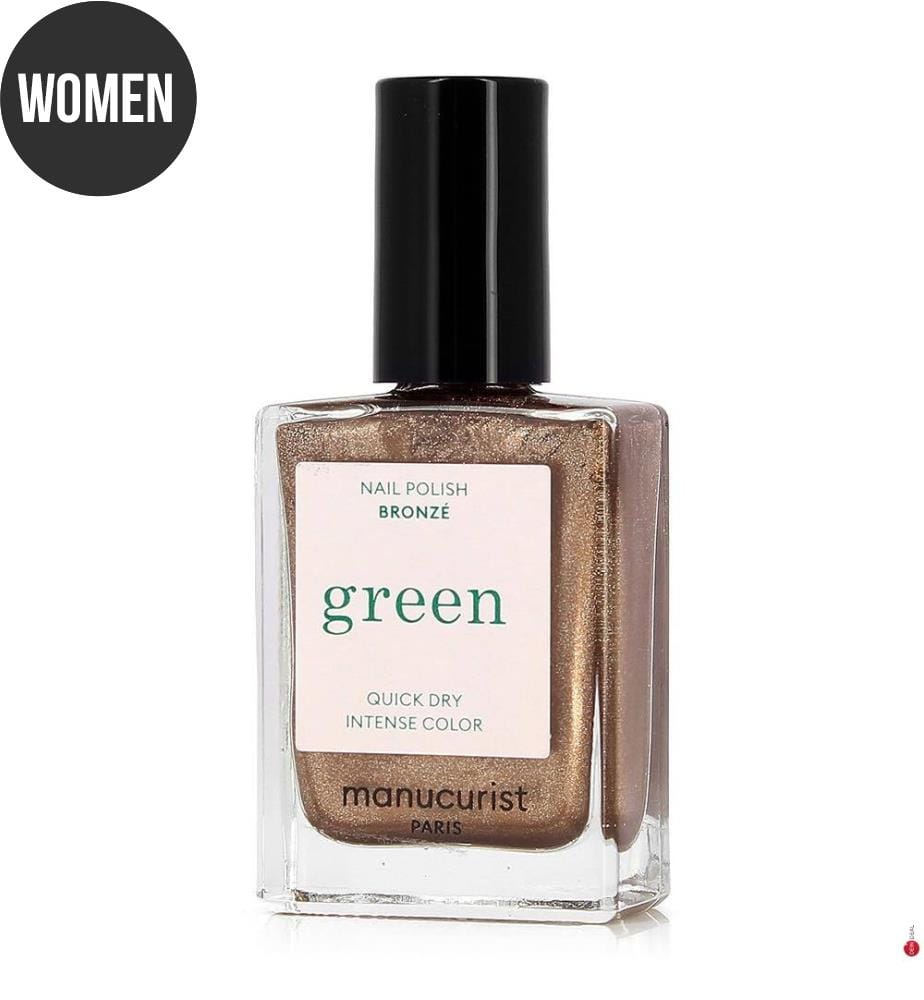 Smalto per unghie verde bronzo - 15 ml