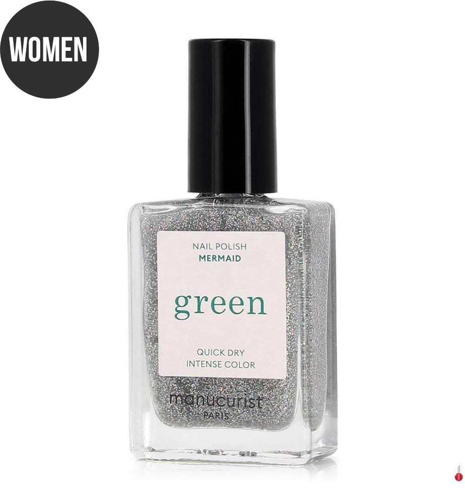 Smalto per unghie verde sirena - 15 ml