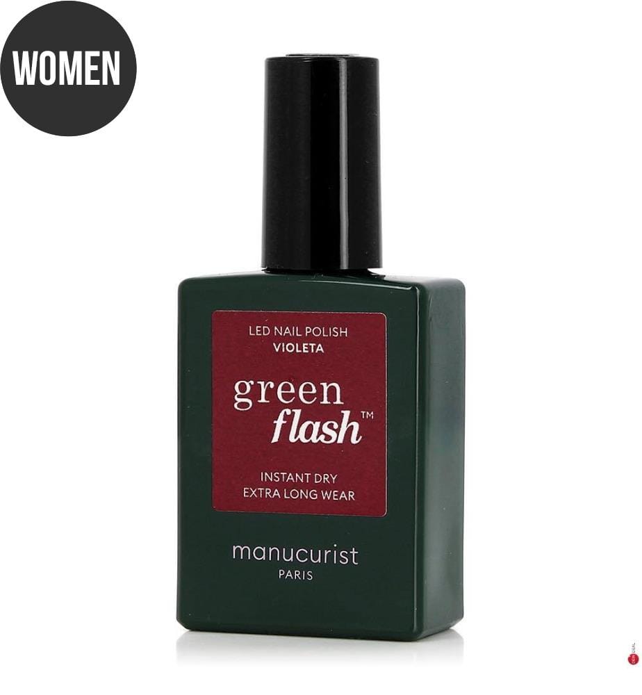 Vernis Semi-Permanent Violeta Green Flash - 15 ml