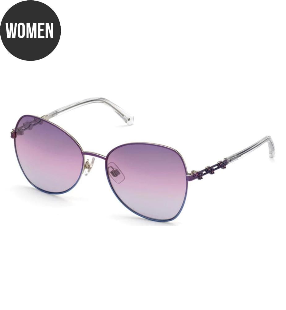 Occhiali da sole Sk0290 Viola Argento/Viola Lente Specchiata