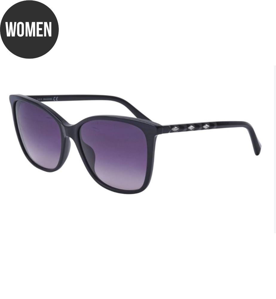 Occhiali da sole Sk0222 Nero lucido/lente fumé