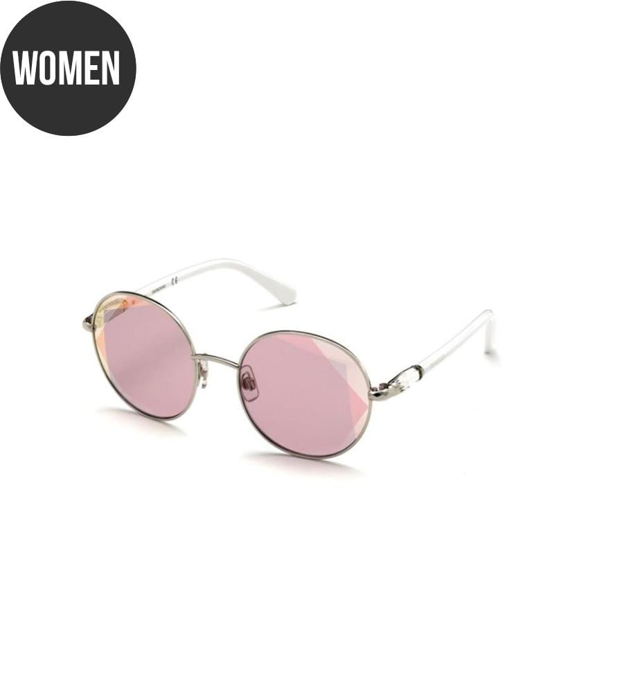 Occhiali da sole Sk0260 Palladio lucido/Lente rosa specchiata
