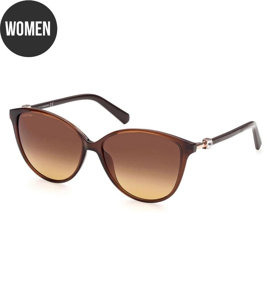 Occhiali da sole Sk0331 Trasparente Marrone Scuro/Lente Marrone