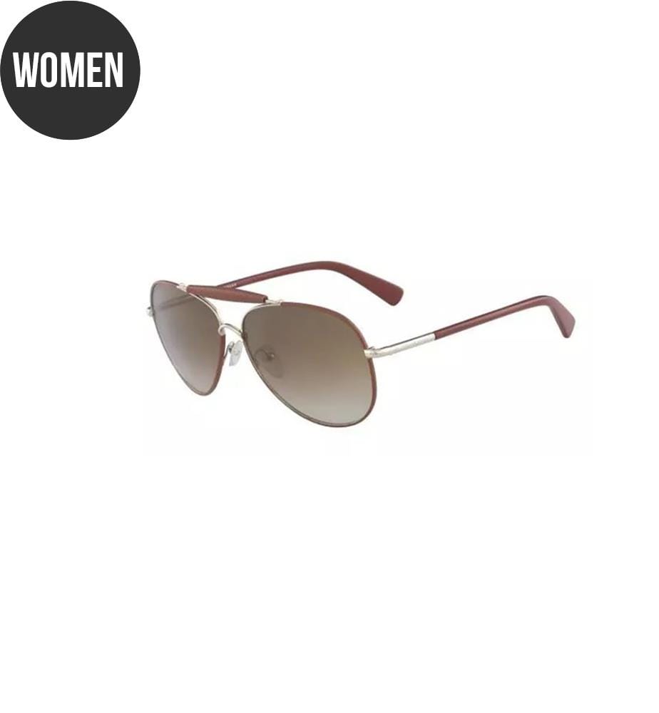 Occhiali da sole Lo100Sl Oro Borbone/Lente Marrone