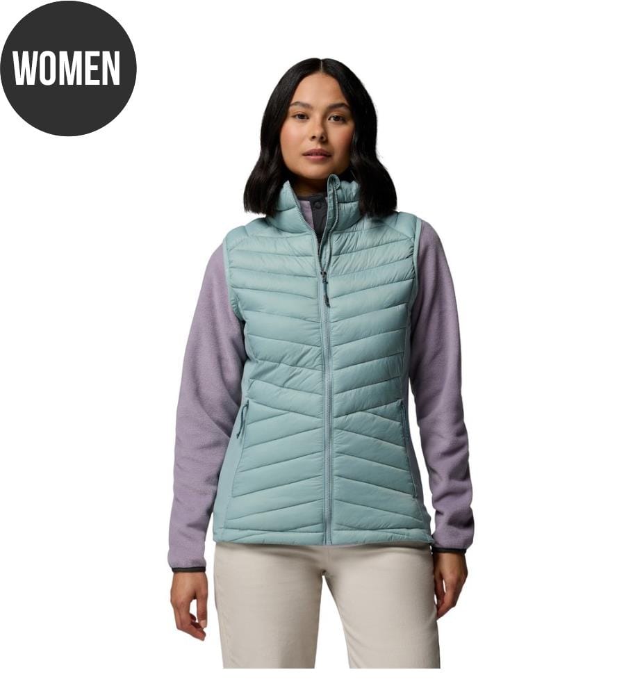 Ärmellose Hybrid-Daunenjacke Powder Pass™ III - Blau