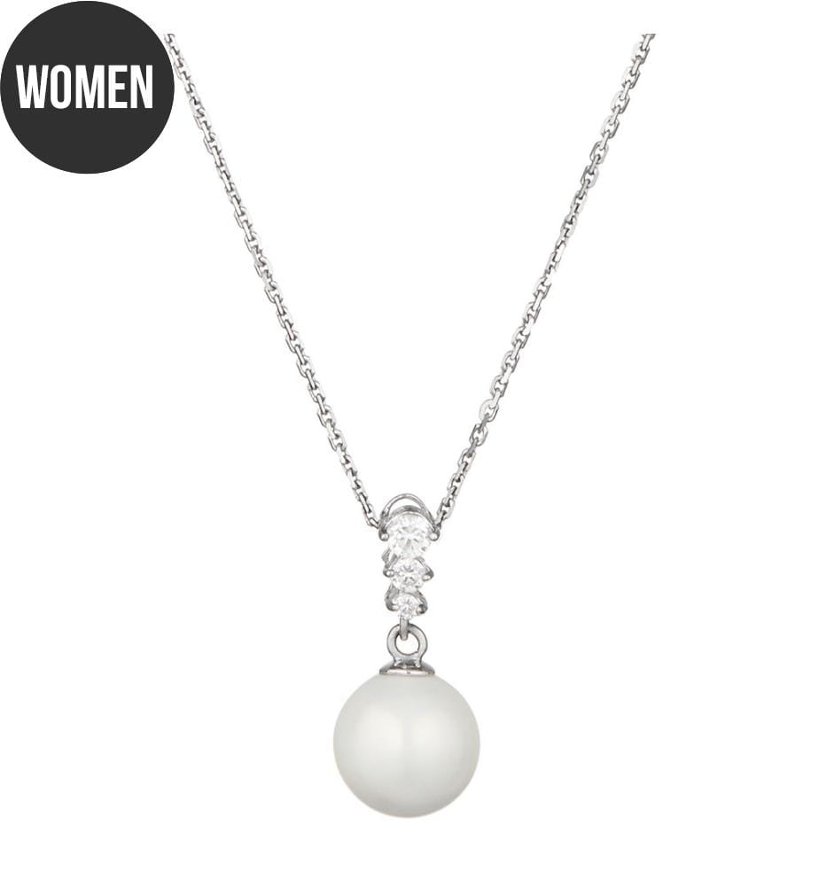 Clarity Pendant - White Gold