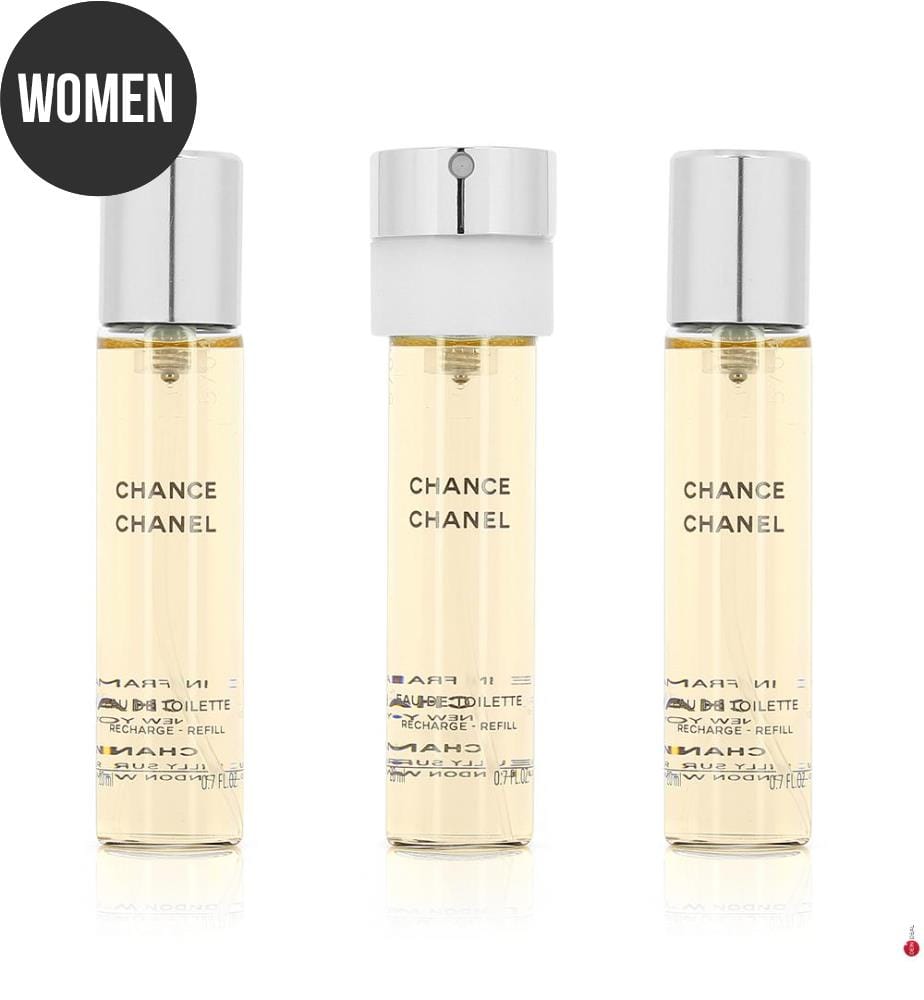 Eau de Toilette Chanel Chance Twist & Spray - 3 x 20 ml