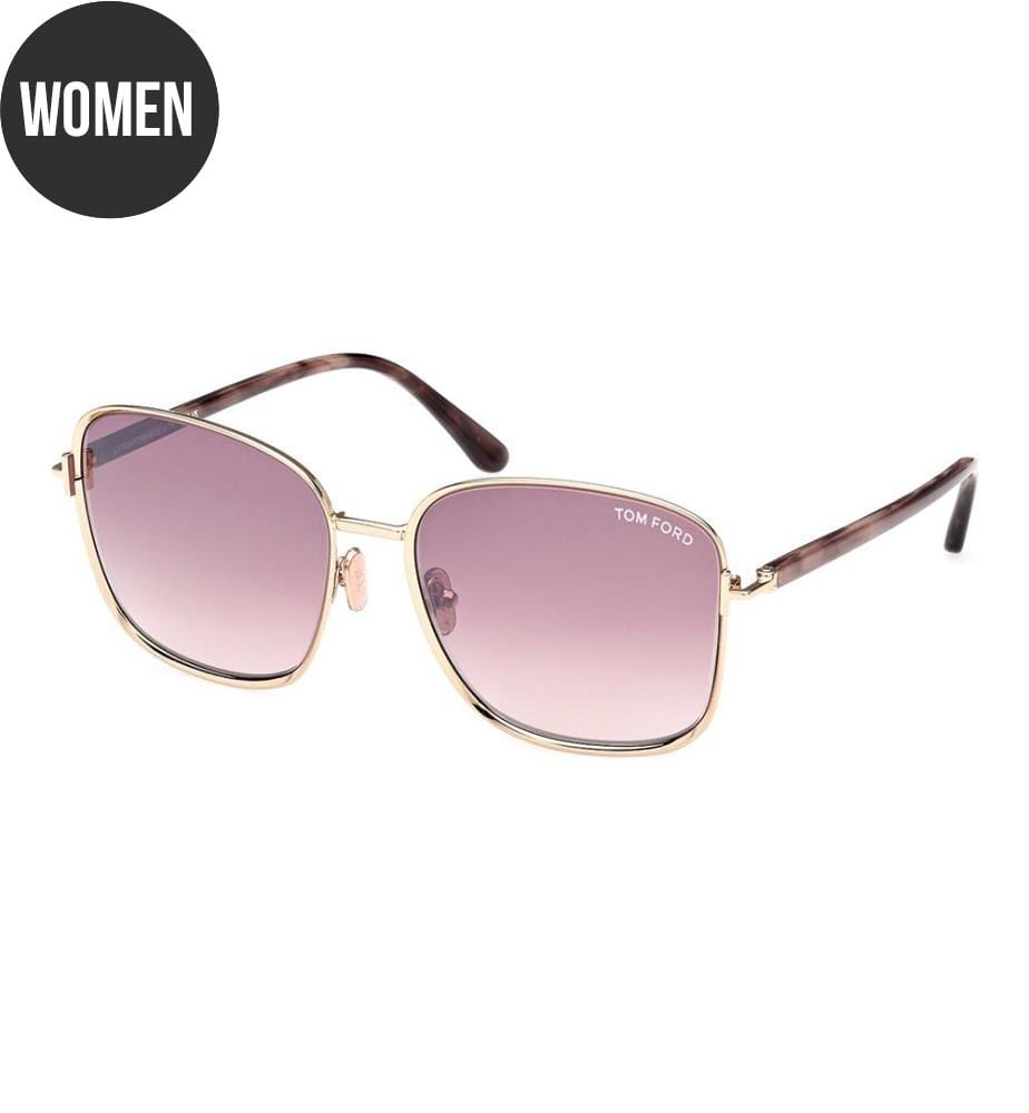 Occhiali da sole Ft1029/S 28Z Oro rosa/Viola