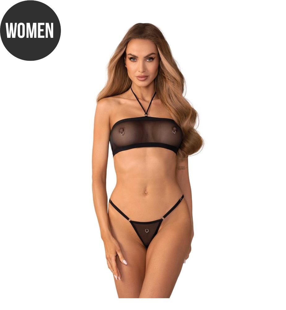 Orinelle 2-teiliges Set – Schwarz