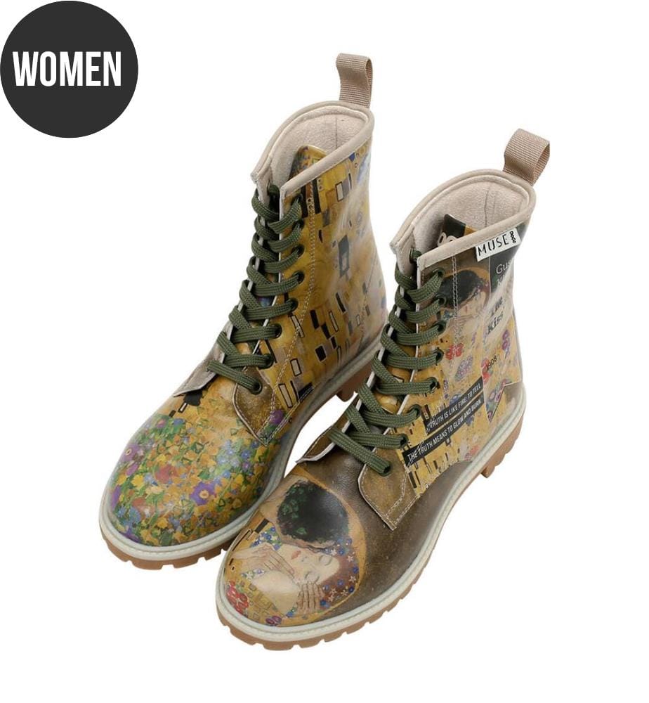 Stiefel Gustav Klimt The Kiss - Mehrfarbig