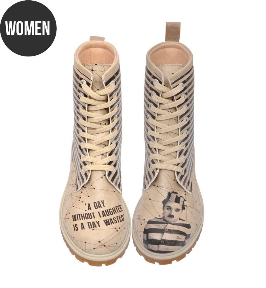 Stiefel C.Chaplin - Beige und Schwarz