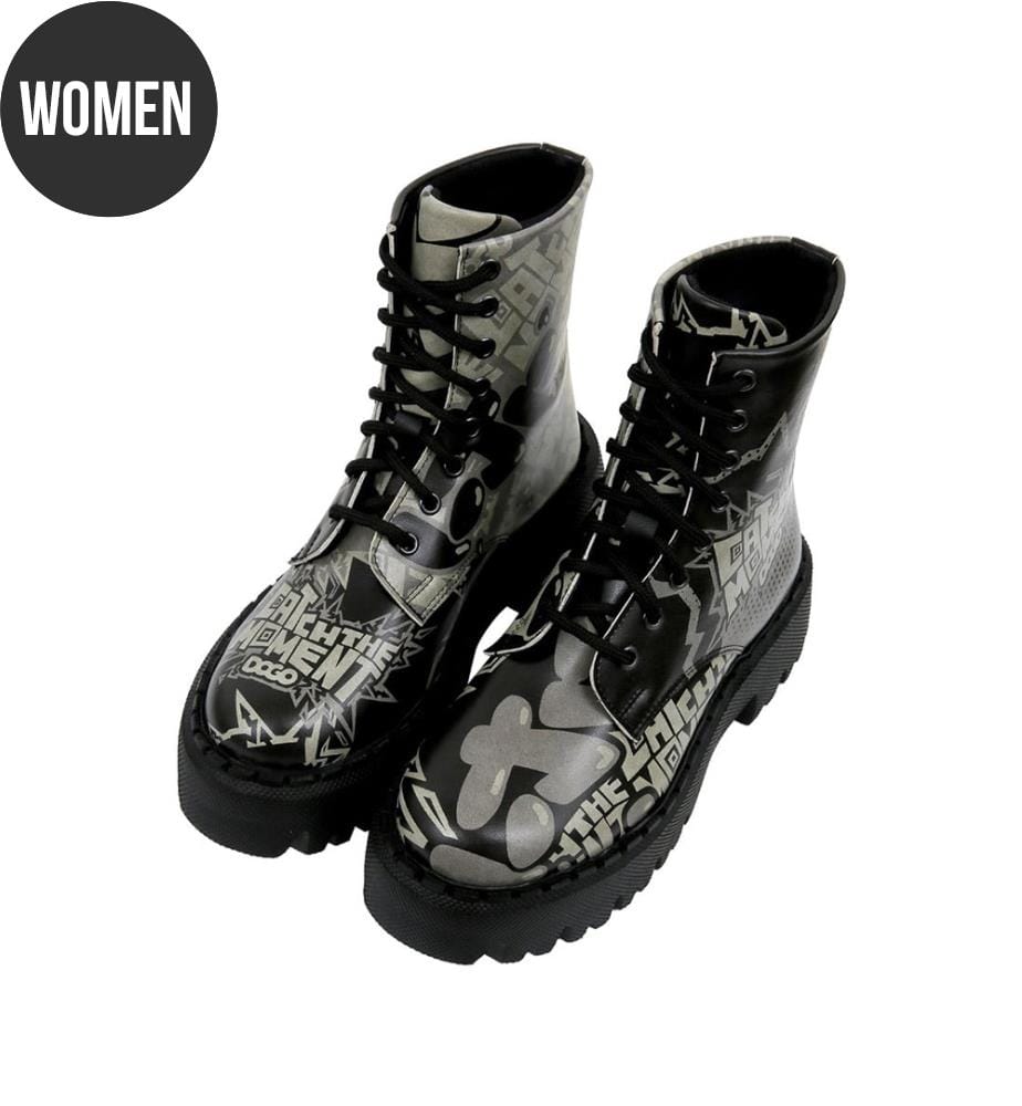 Stiefel Navy - Multicolor