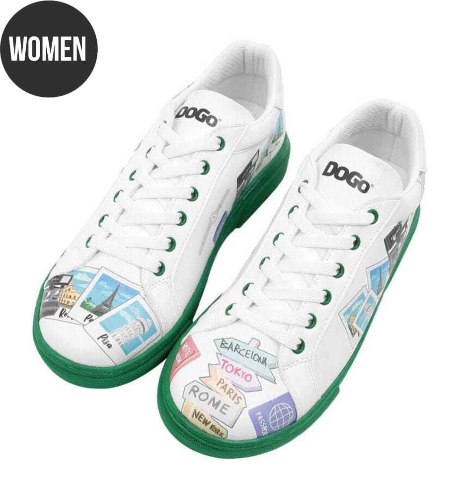 Ready to Travel Sneakers aus pflanzlich gegerbtem Leder - Weiss