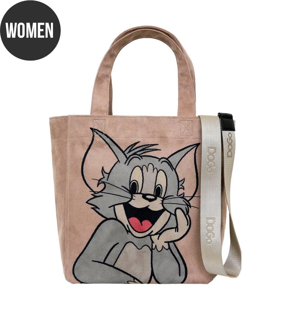 Grand sac fourre-tout vegan pour femme - Motif « Smiles and Whiskers » de Warner Bros