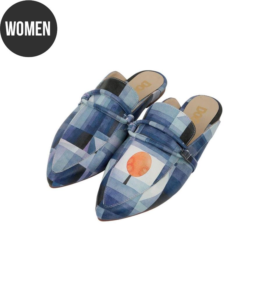 Pantofole in pelle vegana della Marina - Be Different Design