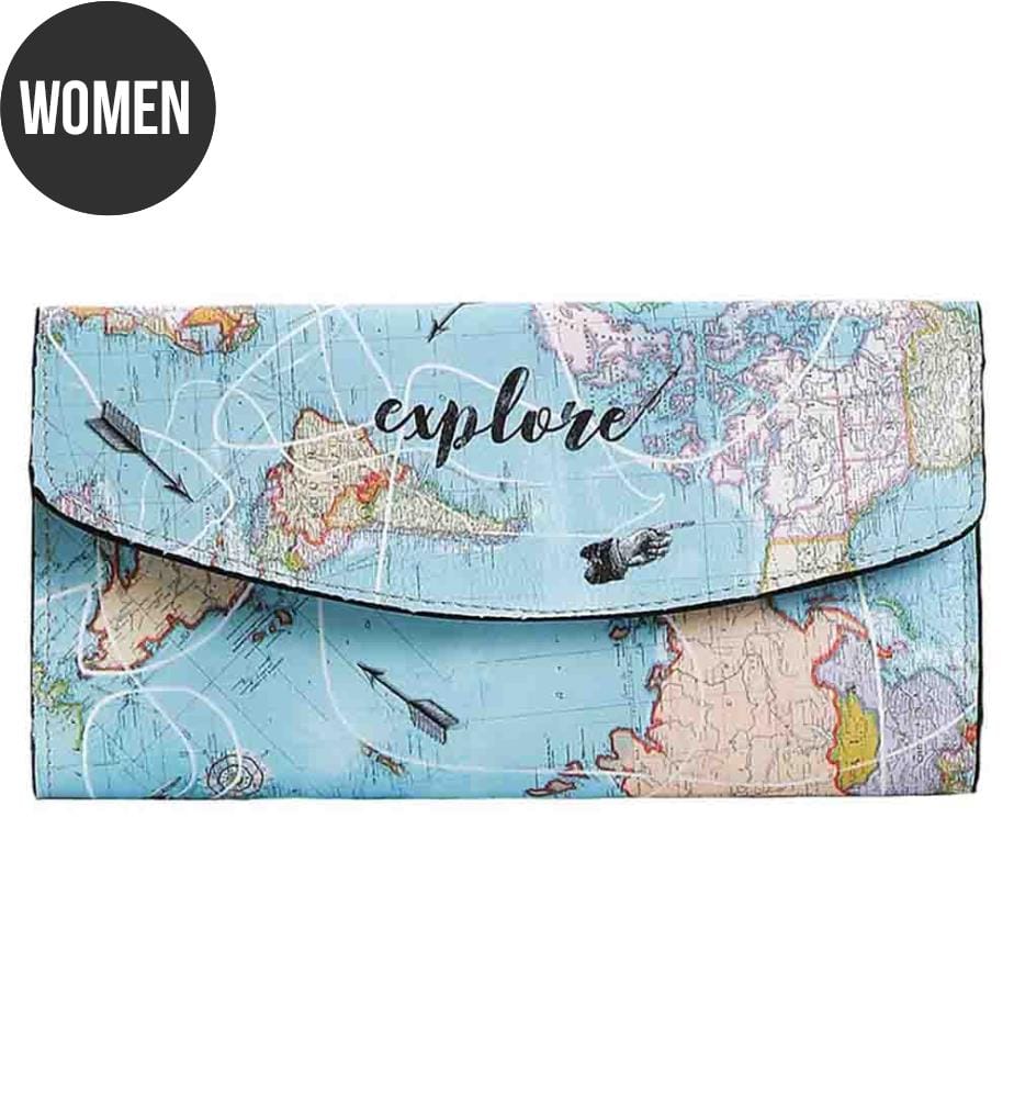 Brieftasche - Explore Motiv