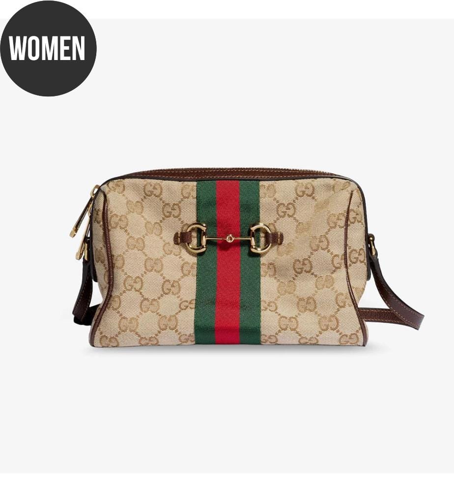 Borsa a tracolla in tessuto - Beige
