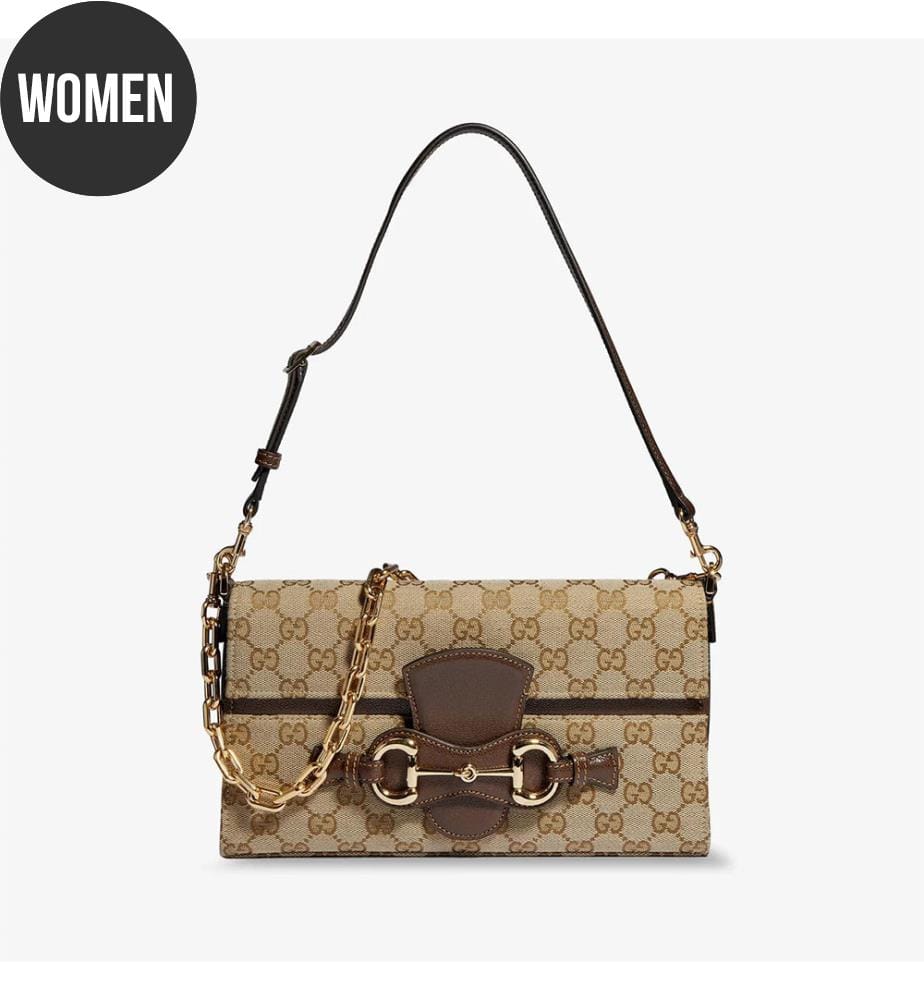 Borsa a tracolla in tessuto - Beige