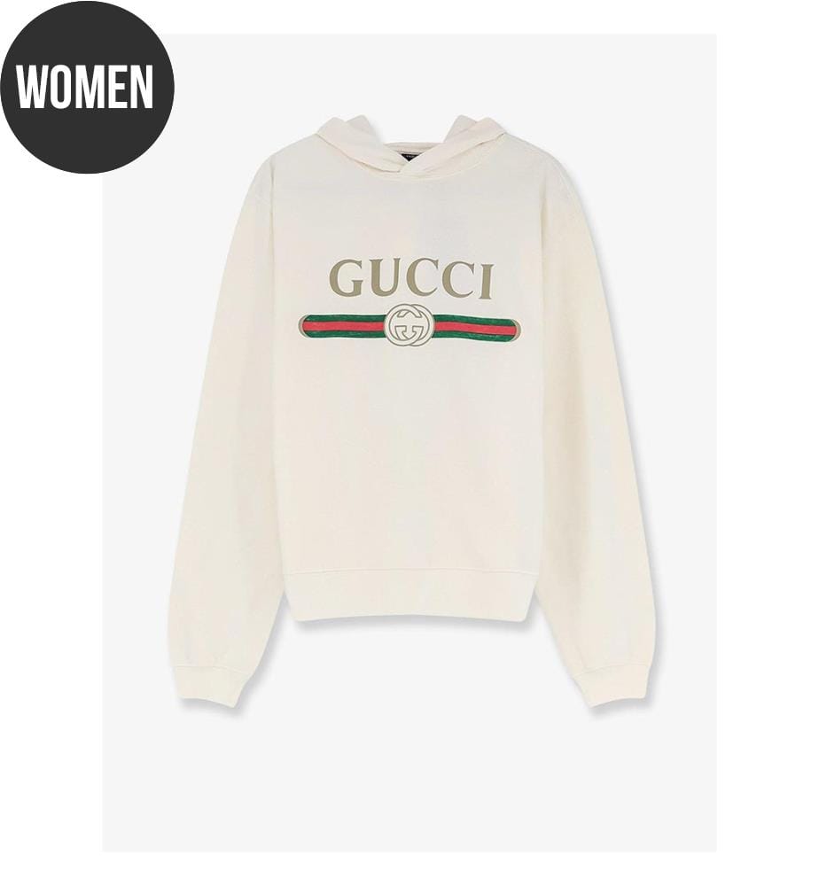 Sweatshirt aus Baumwolle und Kaschmir – Weiss, mehrfarbig