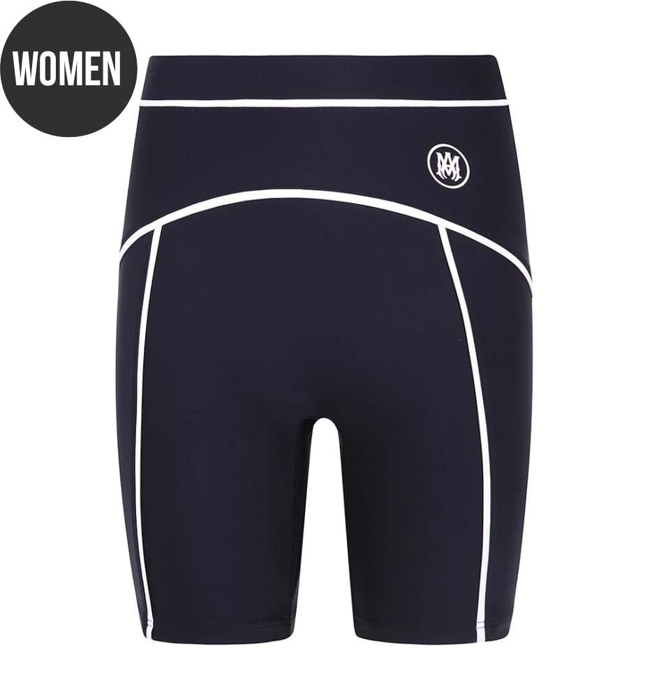 „Amiri Active“ Runde Ma-Radshorts – Schwarz