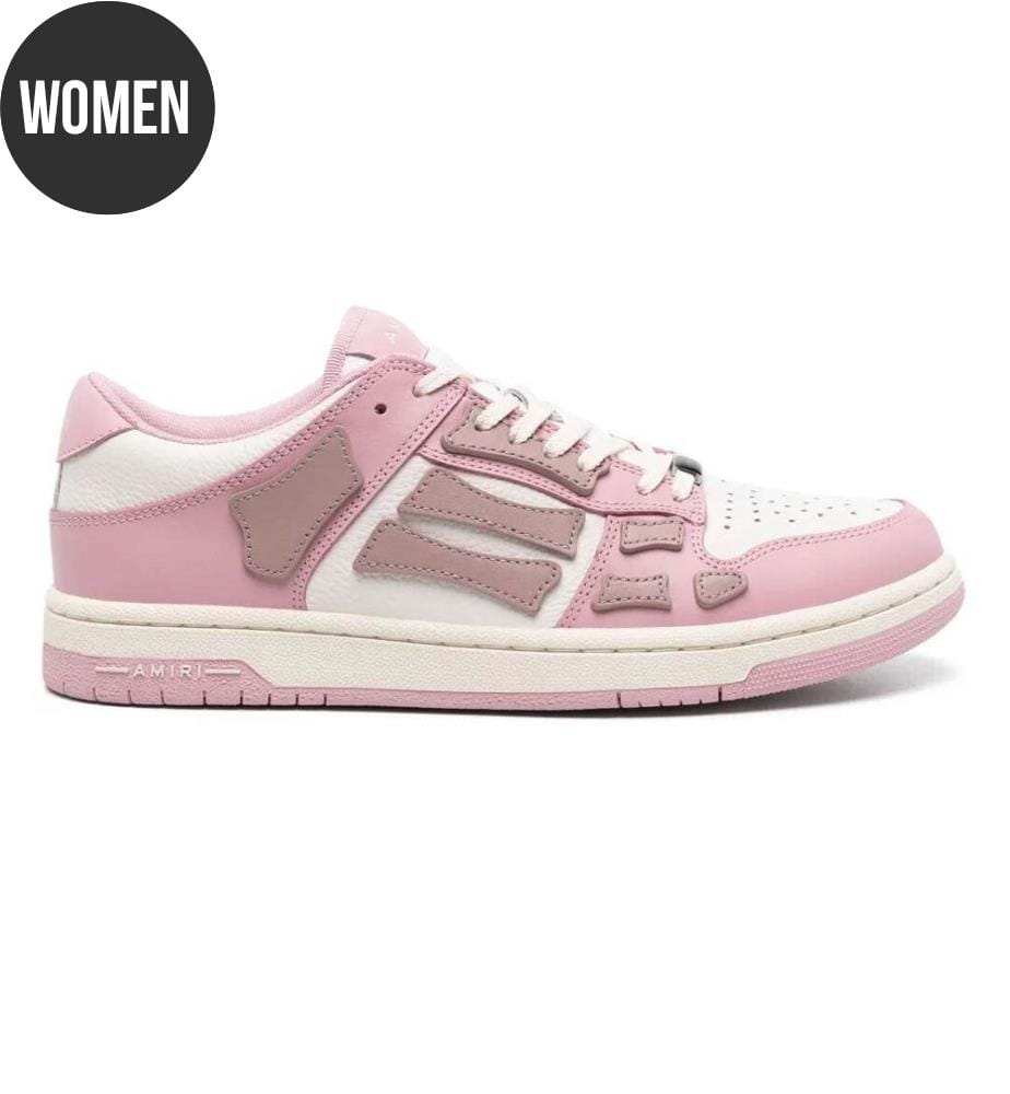 Baskets « Amiri Skel Top Low » - Rose et violet