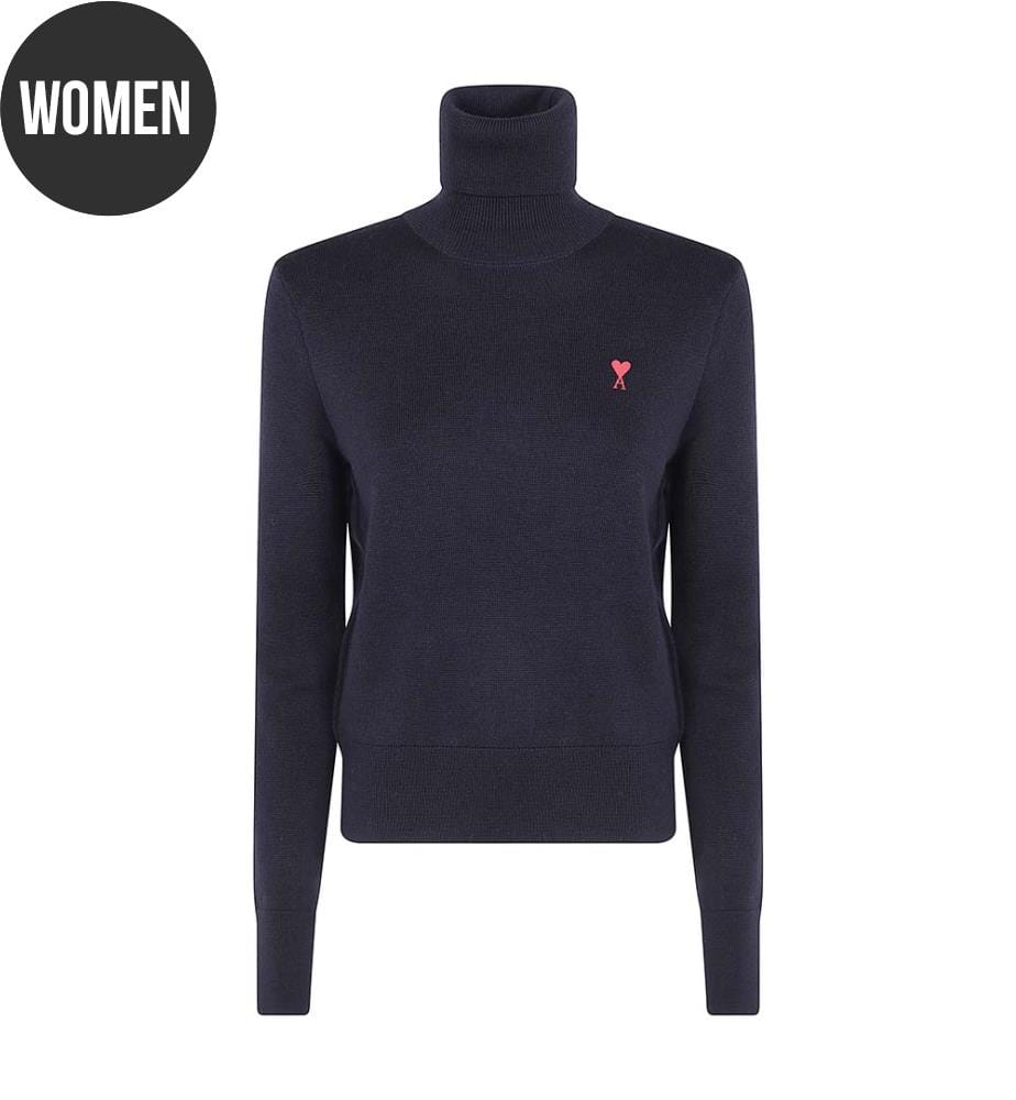 „Quota Ami De Coeur“ Rollkragenpullover – Schwarz