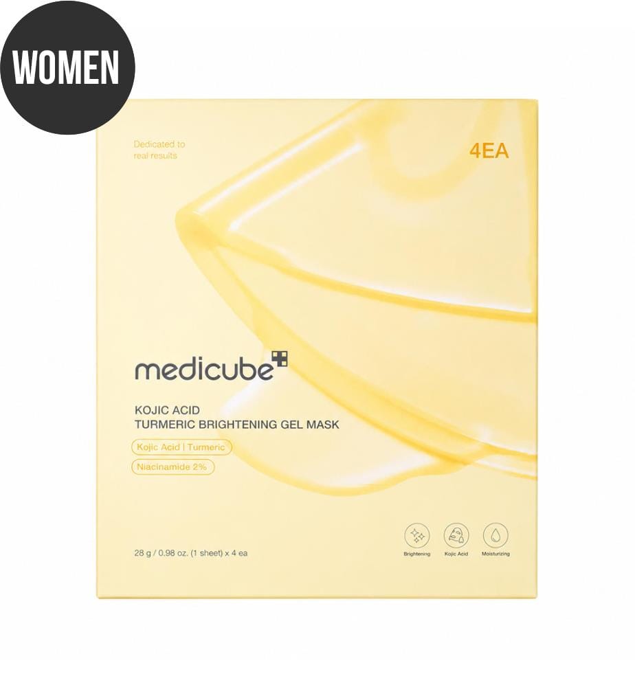 Medicube Gel-Maske mit Kojisäure und Kurkuma zur Hautaufhellung, 4er-Pack, 112 g