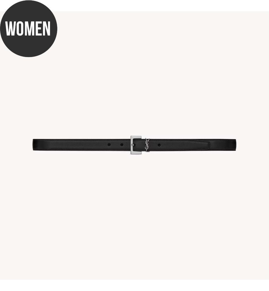 Cintura Cassandre Thin - Nero