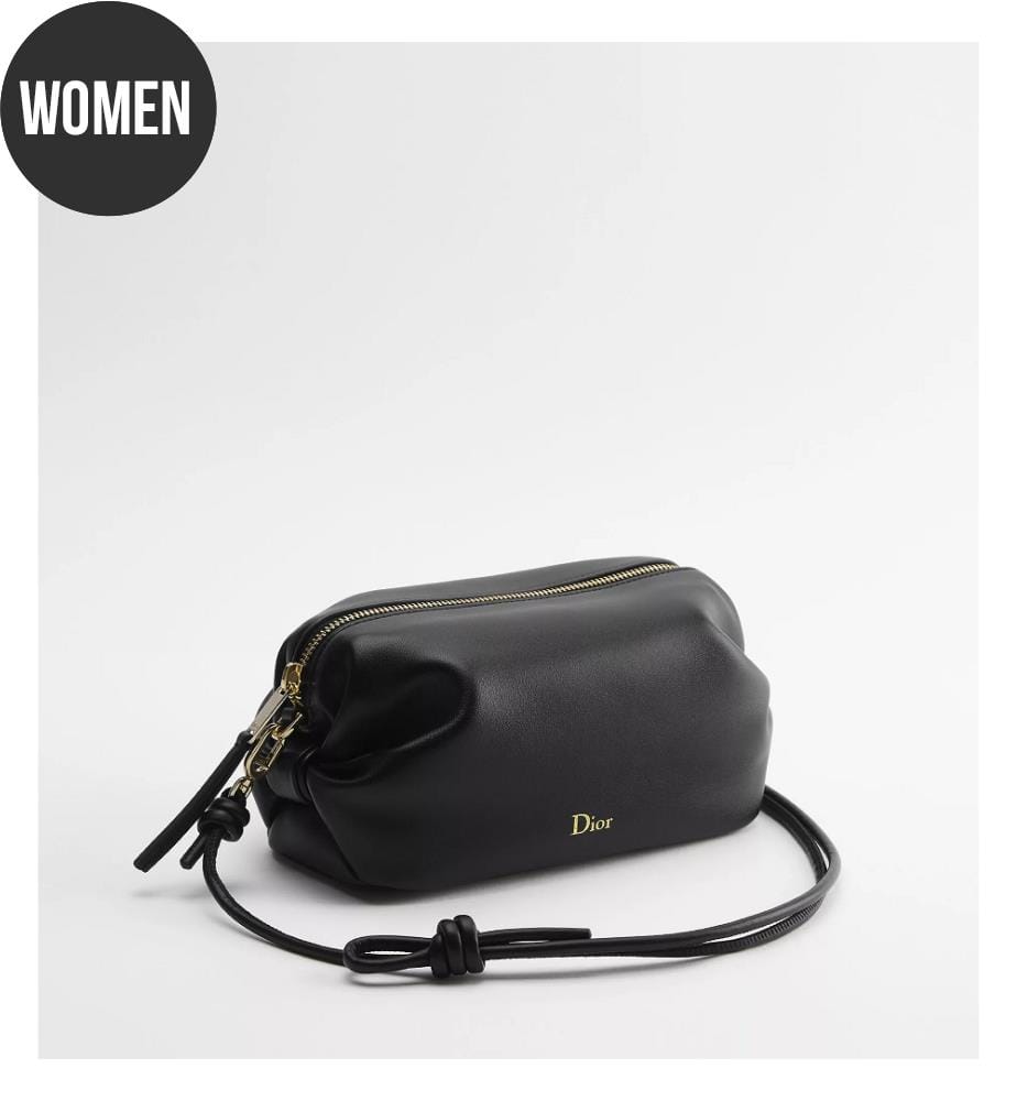Brieftasche aus Lammleder – Schwarz