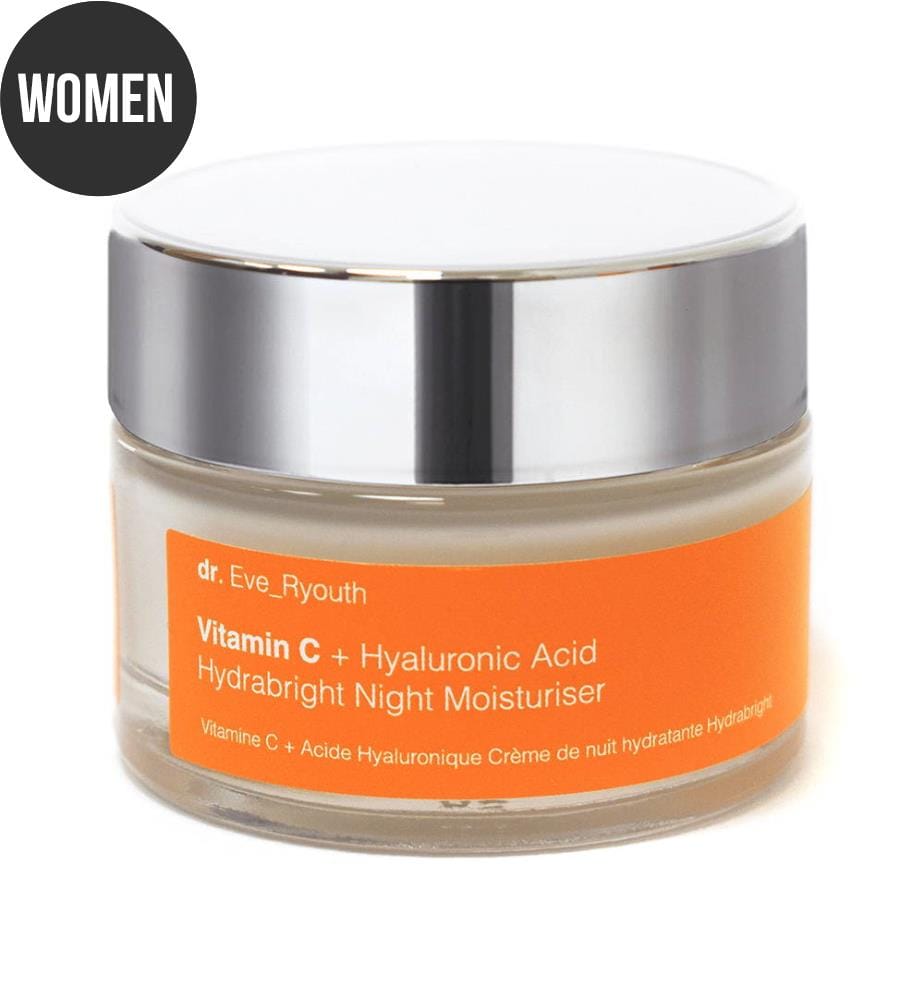 Feuchtigkeits-Nachtcreme Vitamin C + Hyaluronic Acid Hydrabright - 50 ml