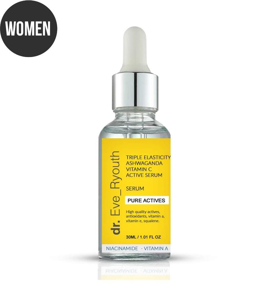 Dreifache Elastizität Ashwaganda Vitamin C Powerful Active Serum - 30 ml