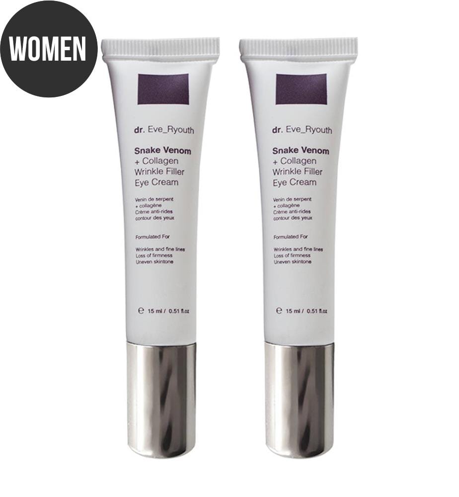Anti-Falten Augenkonturencreme Snake Venom + Collagen - 2 x 15 ml