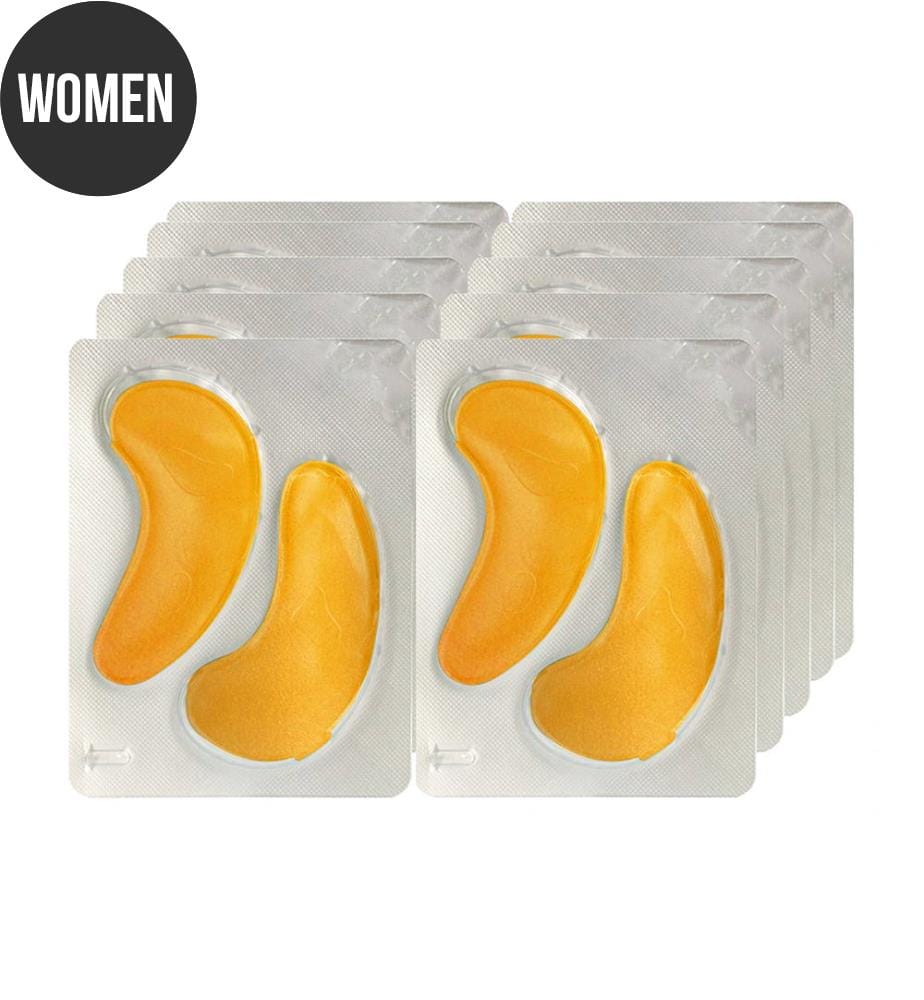 5 x 2er-Pack Augenpatches 24K Gold + Antioxidant Hydrating