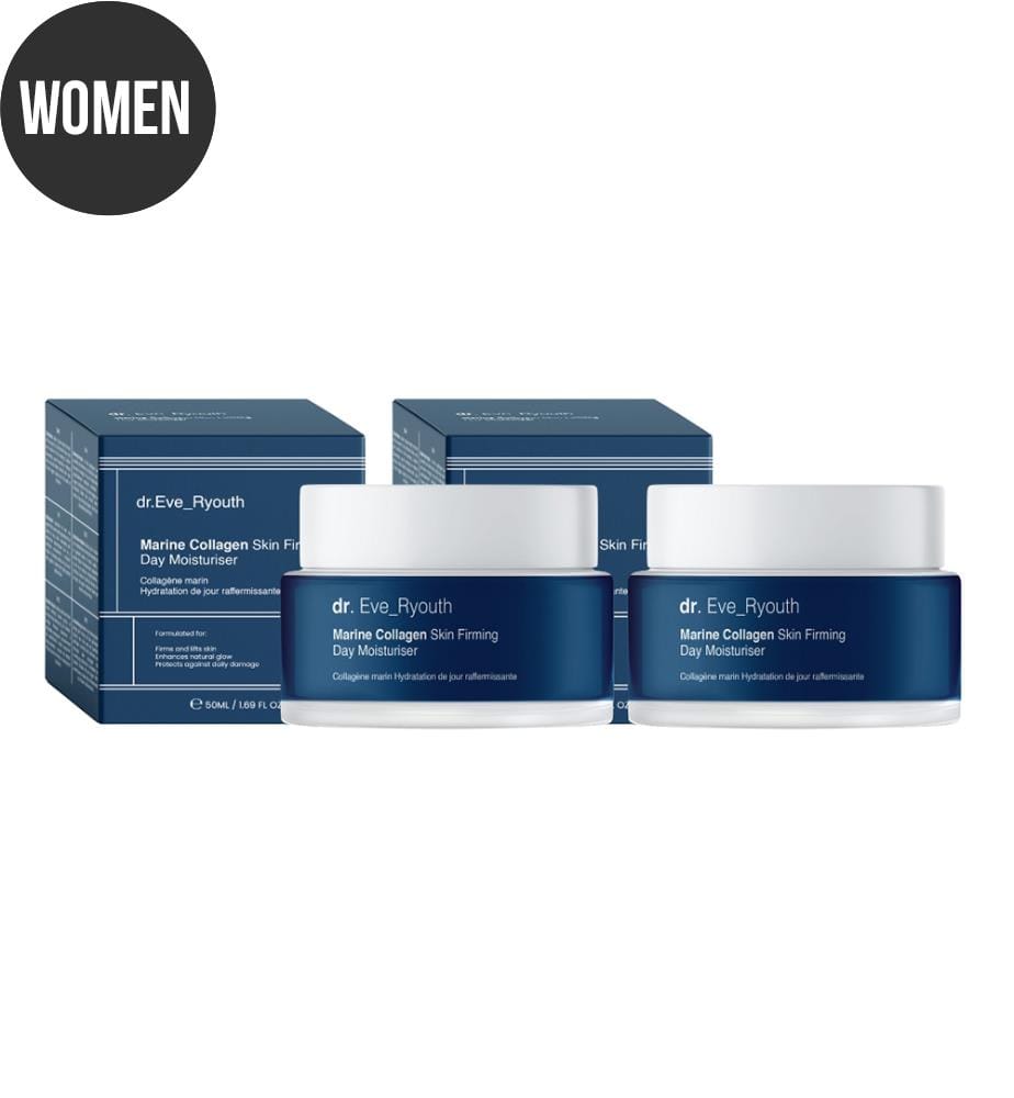 Set di 2 creme da giorno rassodanti al collagene marino - 50 ml
