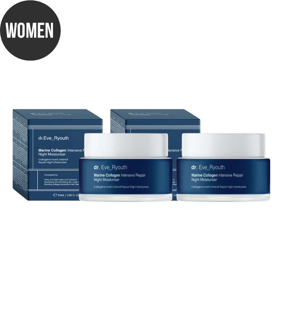 2er-Set Marine Collagen Intensiv-Reparatur-Nachtcreme - 50 ml