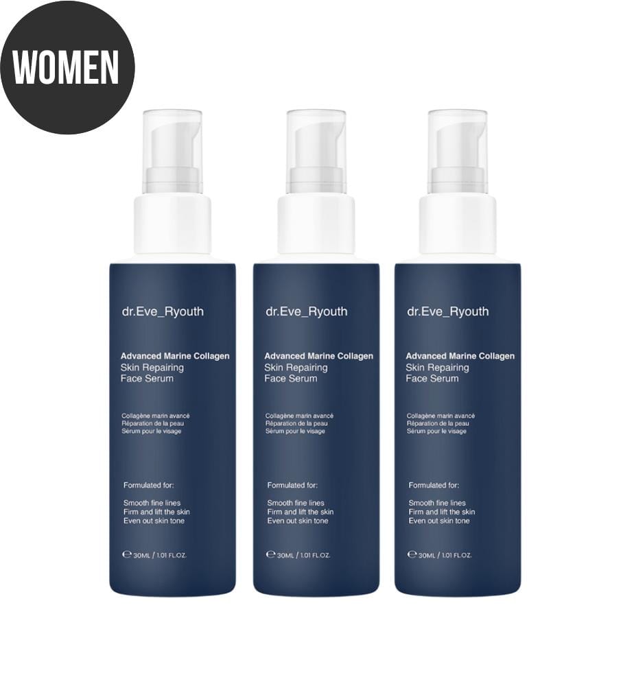 Advanced Marine Collagen Reparierende Gesichtsseren - 3 x 30 ml